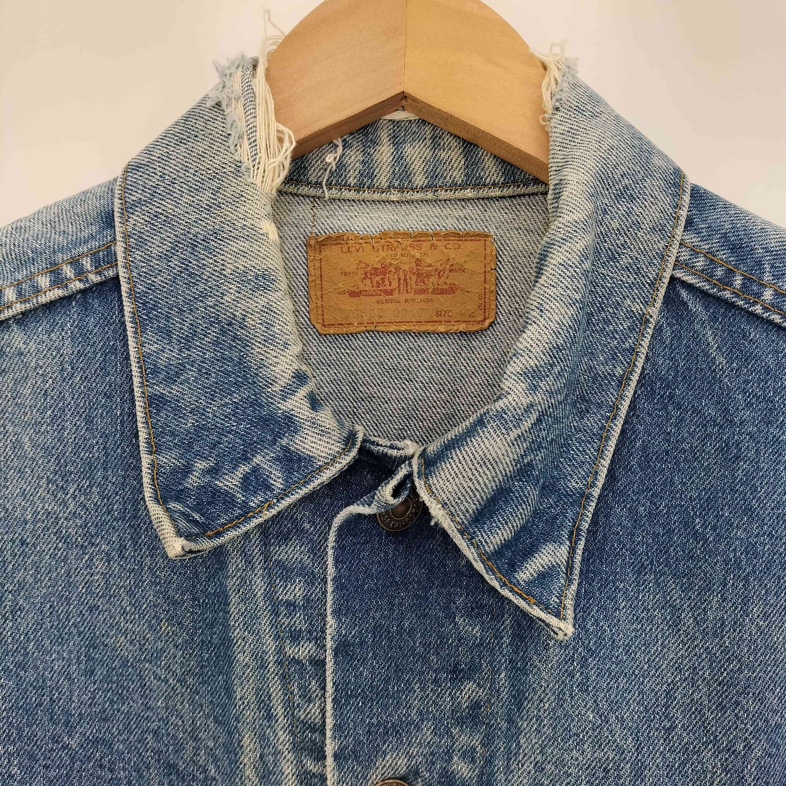 リーバイス Levis 70S 70505-0217 ボタン裏52スモールe 紙パッチ 4th