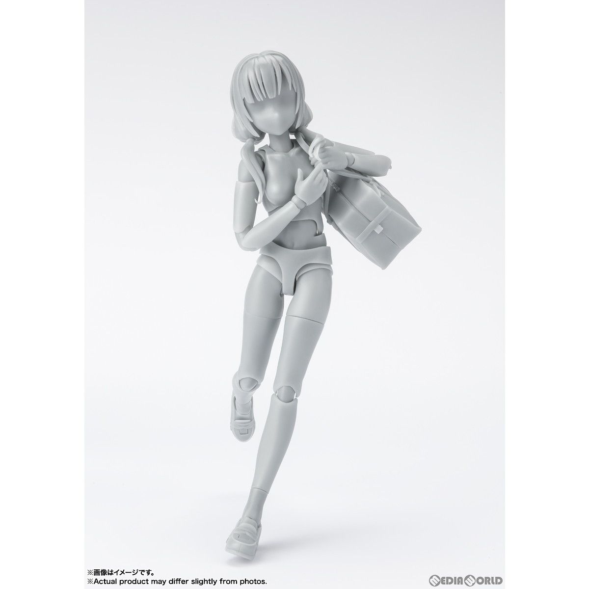 S.H.Figuarts フィギュアーツ ボディちゃん -スクールライフ- Edition DX SET Gray Color Ver. 完成品 可動フィギュア バンダイスピリッツ