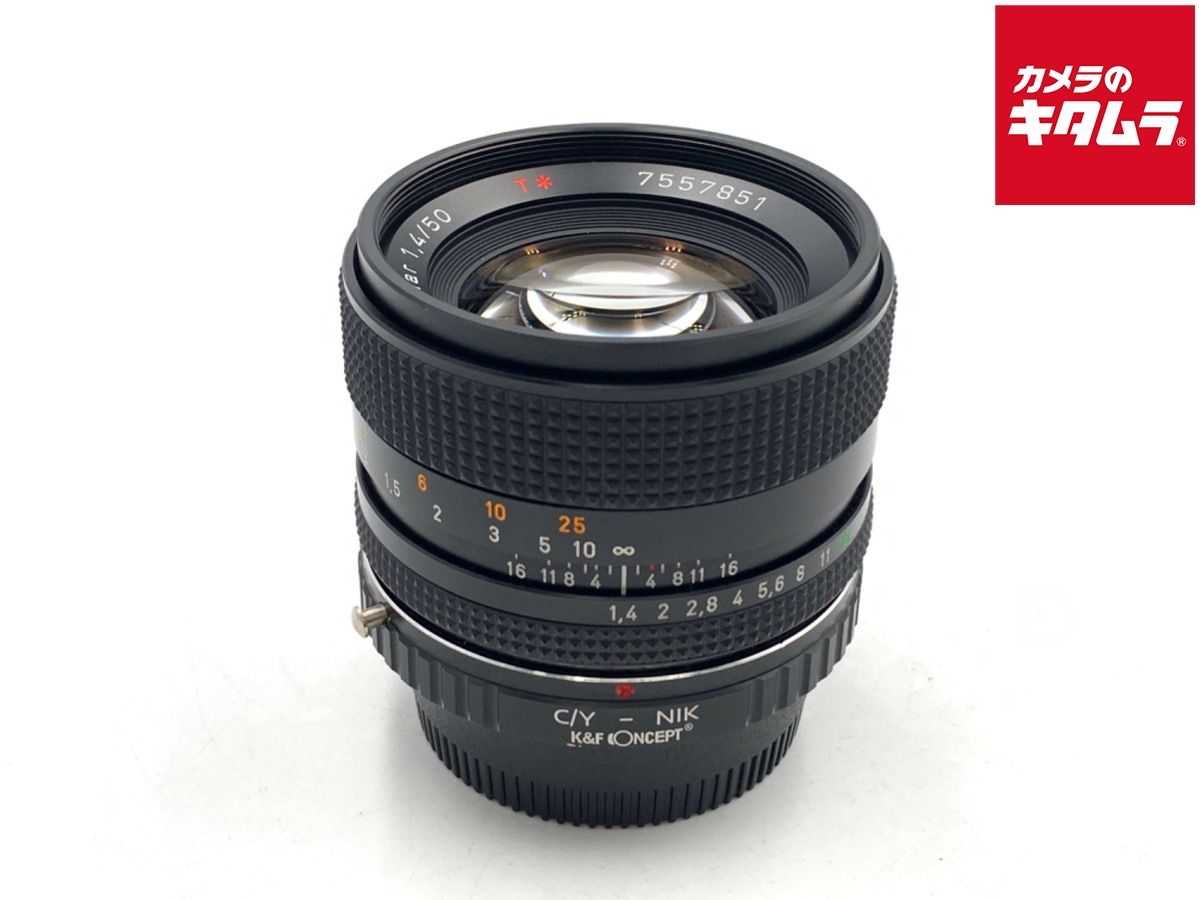 中古】 【並品】 コンタックス RTS Planar 85mm F1.4 AE（G） 中古