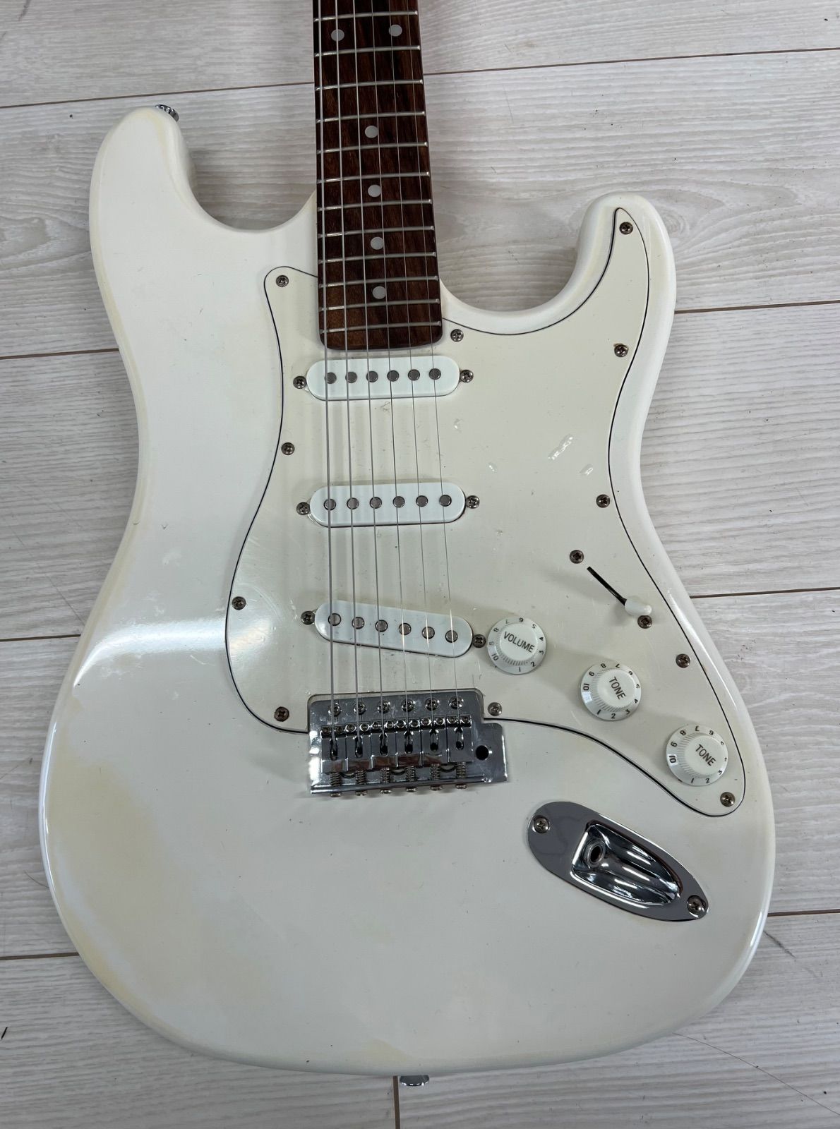 busker's バスカーズ ストラトキャスター ストラト ST 白 ホワイト