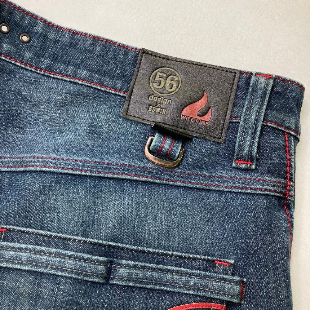 56design 56デザイン ×EDWIN 056R10 ライダージーンズ デニムパンツ
