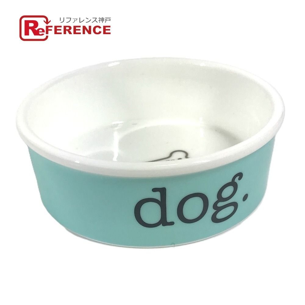 TIFFANY-Co. ティファニー お皿 ドッグボウル dog 皿 プレート 陶器 ブルー
