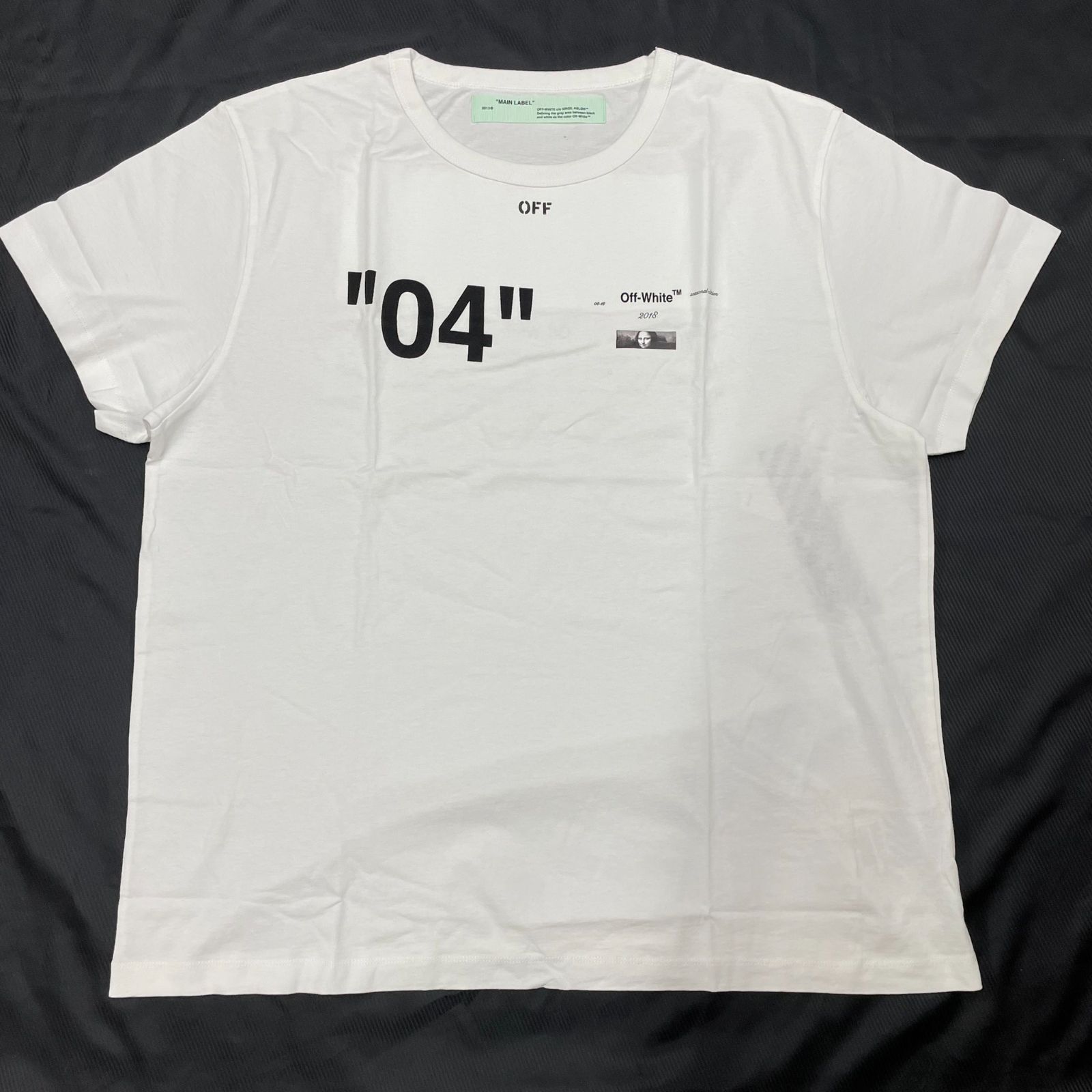 Off-White 04 MONALISA Tee XLサイズ オフホワイト モナリザ Tシャツ 