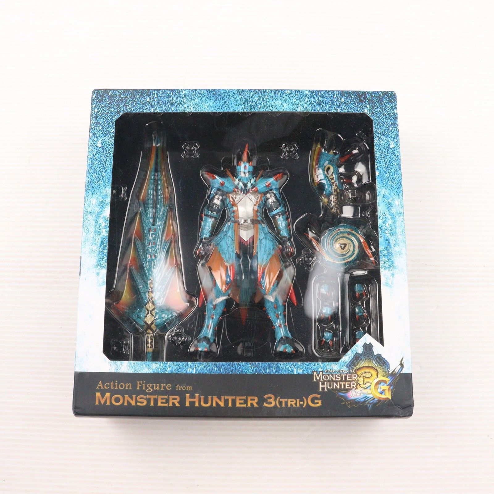新品未開封 モンスターハンター3G イーカプコン限定 ラギアシリーズ装備ハンター イーカプコン限定 ラギアシリーズ装備ハンター(剣士
