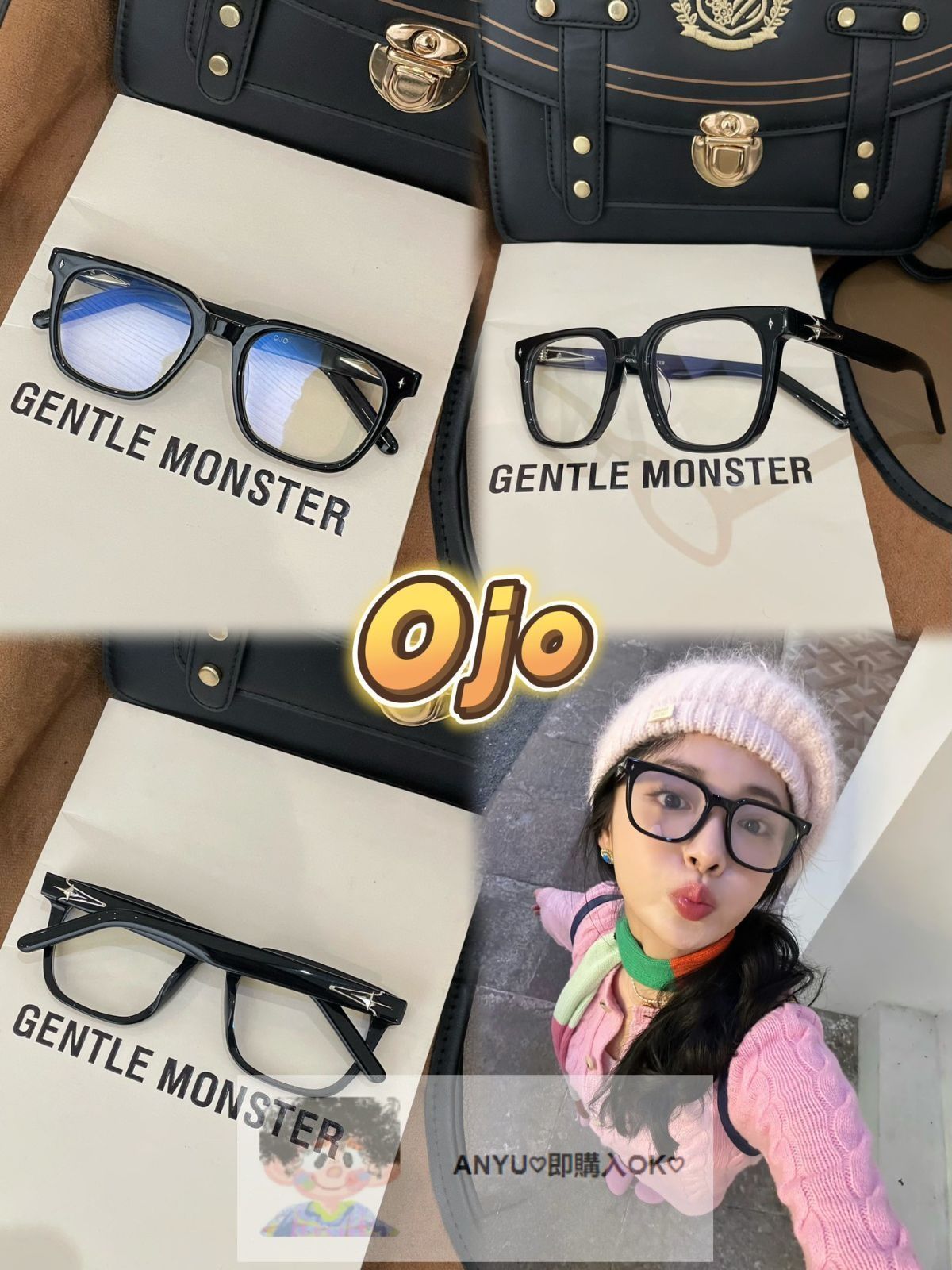 ♡新品♡ Gentle Monster ジェントルモンスター BOLD コレクション サングラス メガネ Ojo 01 - メルカリ