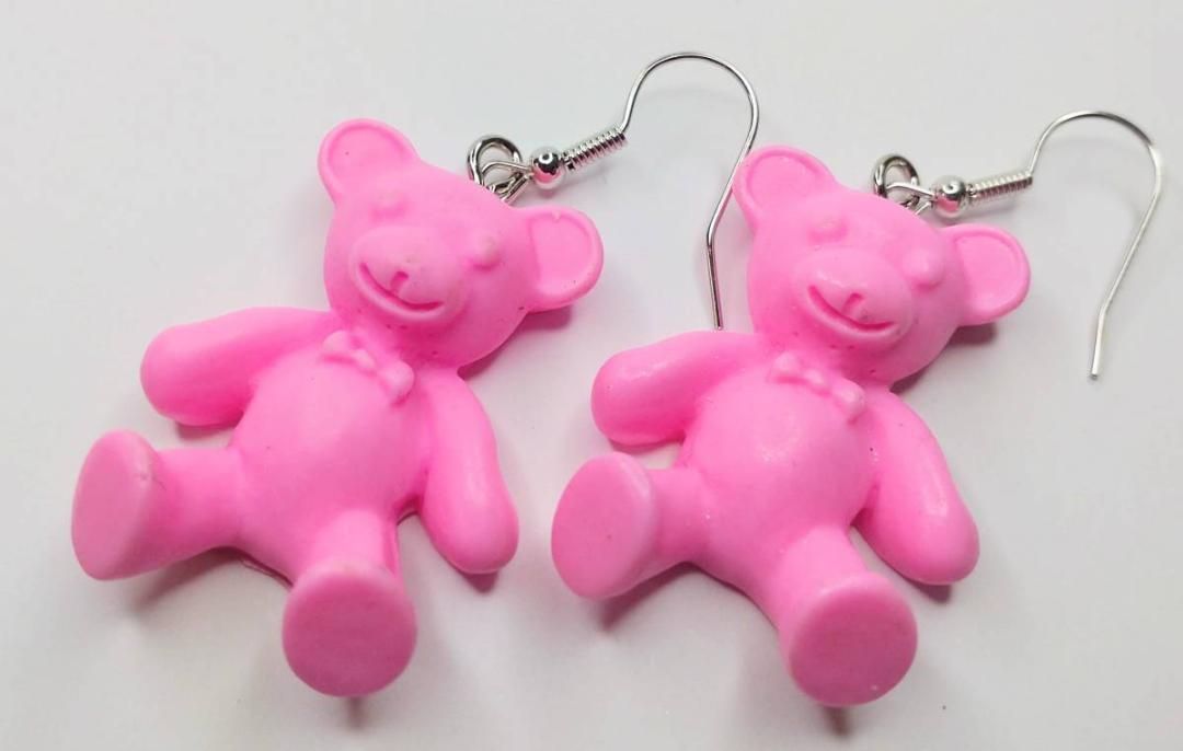 裏も可愛い♡スイーツクマピアス 凛 RIN ボディピアス 16G グミ ベア 軟骨ピアス くま 動物
