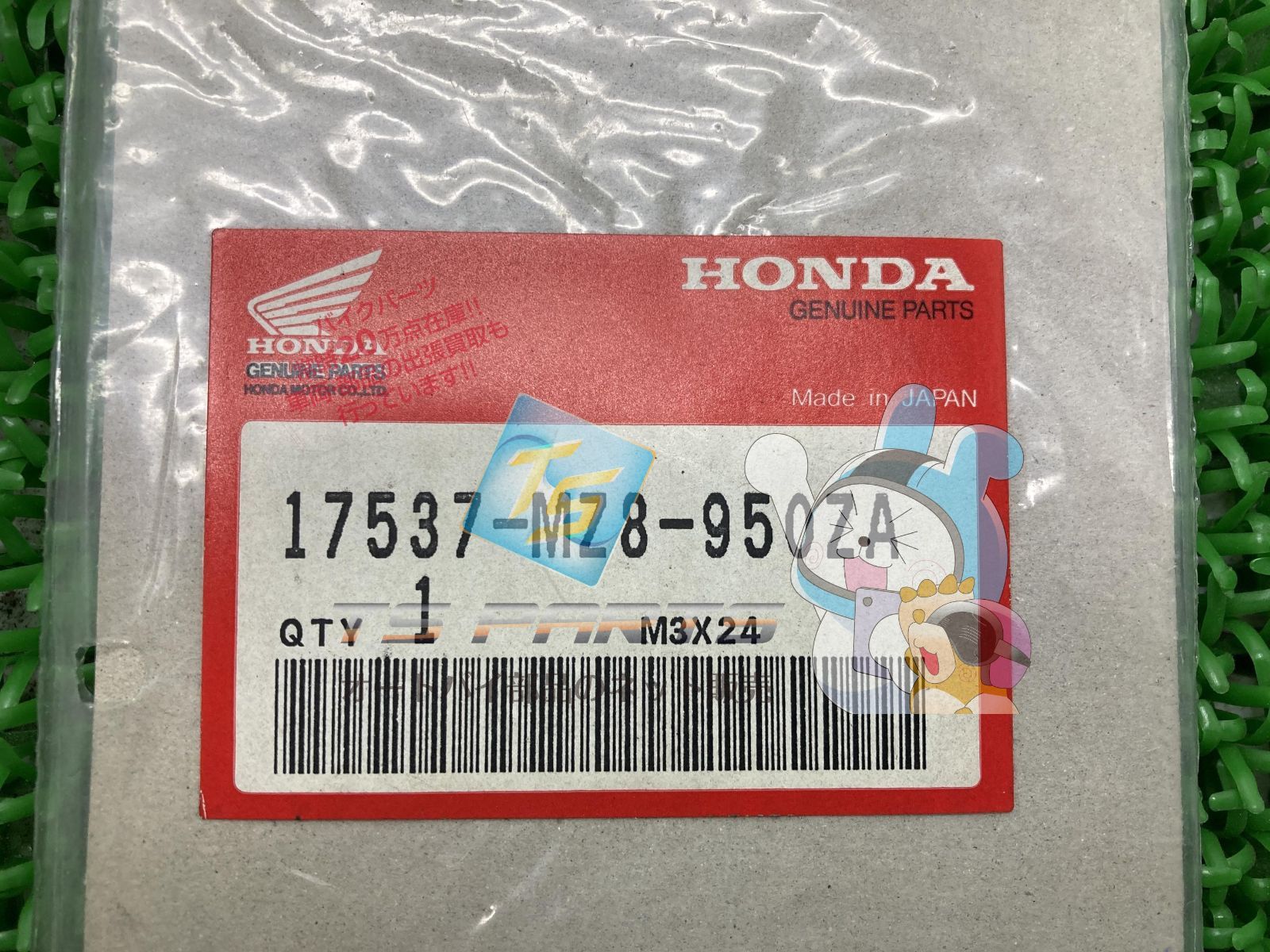 スティード400 600 タンクデカール 左 在庫有 即納 ホンダ 純正 新品