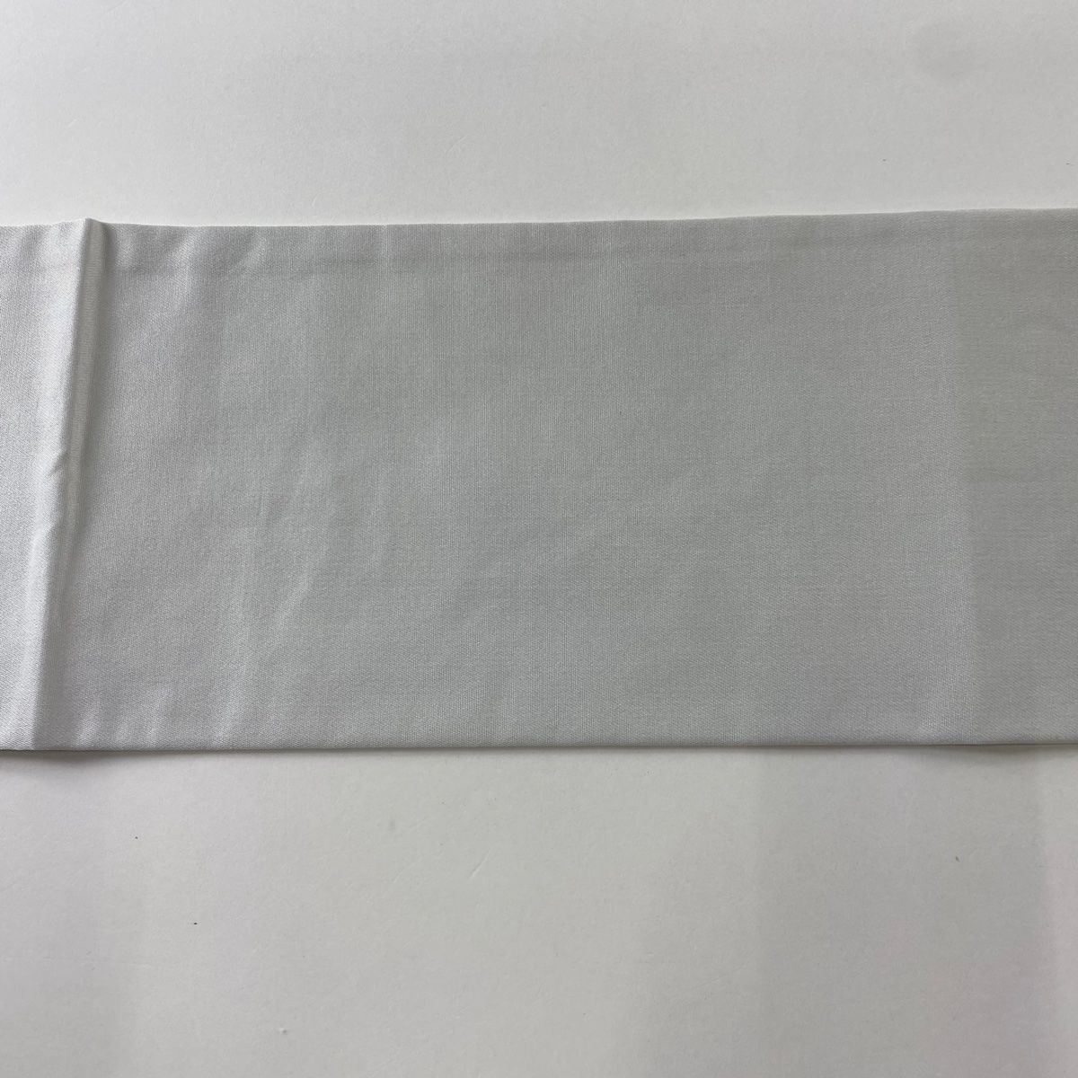 名古屋帯 美品 秀品 桜 流水 金銀糸 青灰色 正絹 【中古