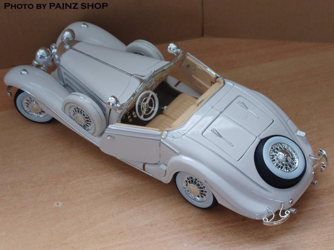 1/18 メルセデスベンツ500K 白 Specialroadster1936の通販 by PAINZ SHOP｜ラクマ