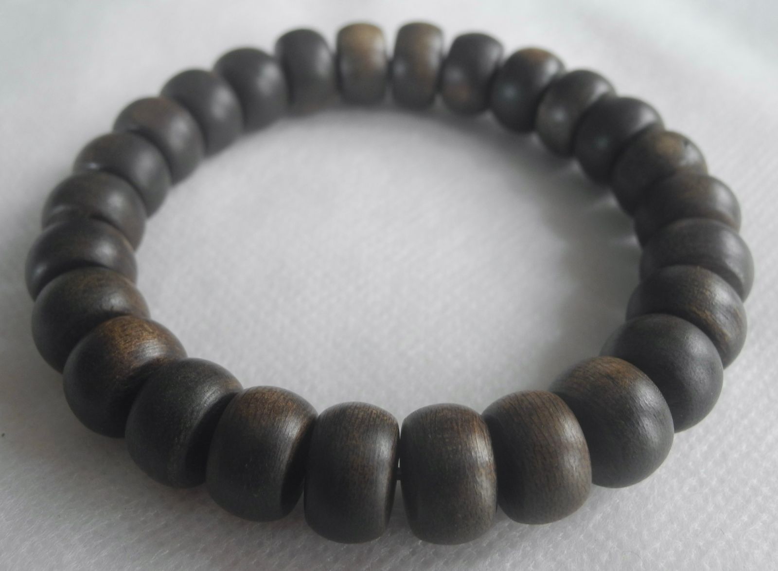 ベトナム産 天然 香木 沈香 数珠 ブレスレット 本物 22g 12mm agarwood 仏具 伽羅 美しい木目 非常に良い香り 水沈 アロマ