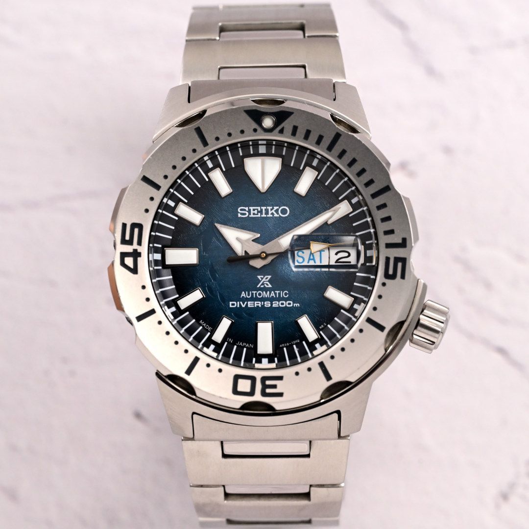 SEIKO プロスペック Limited Edition PROSPEX Diver Scuba SBDY115 Men's Watch Save  The Ocean Ref.4R36-11D0 箱付 - メルカリ