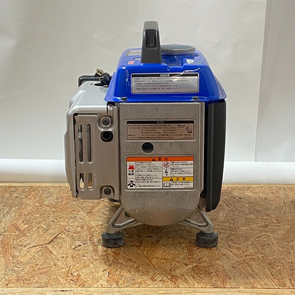 ポータブル発電機　ヤマハ　EF800B 50HZ YAMAHA/ヤマハ 800VA ガソリンエンジン発電機 60Hz仕様 EF800B