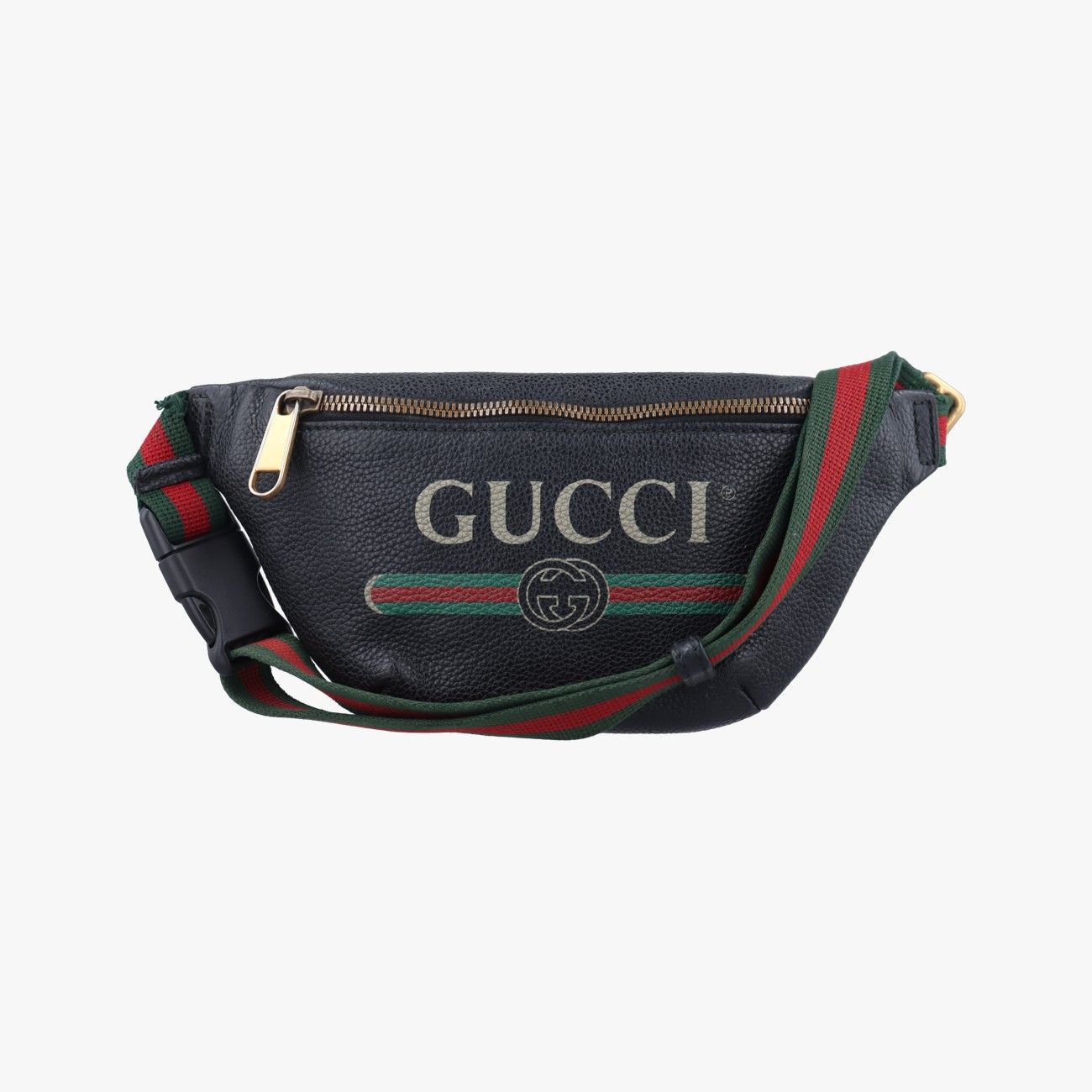 グッチGucciグッチプリントブラックレザー527792D026063072