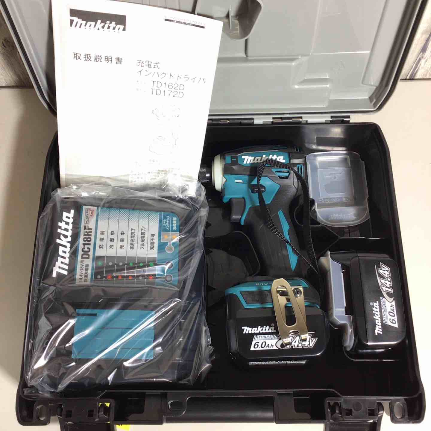 ♥品 マキタ makita コードレス インパクトドライバー TD162DRGX インパクト インパクトドライバ 純正 純正品 フルセット 戸田店