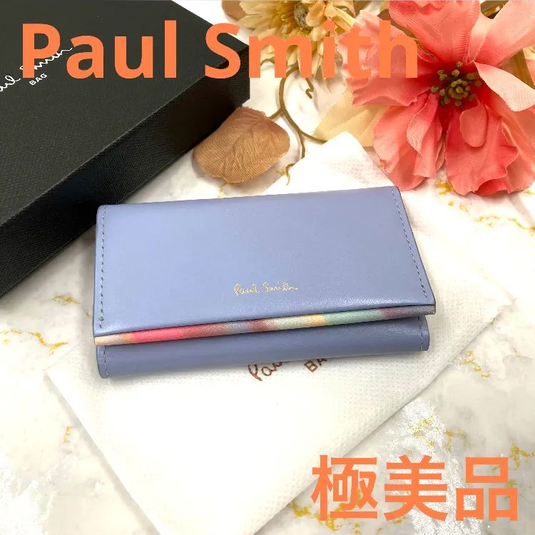 Amazon | [ポールスミス] キーケース 4連 メンズ レザー