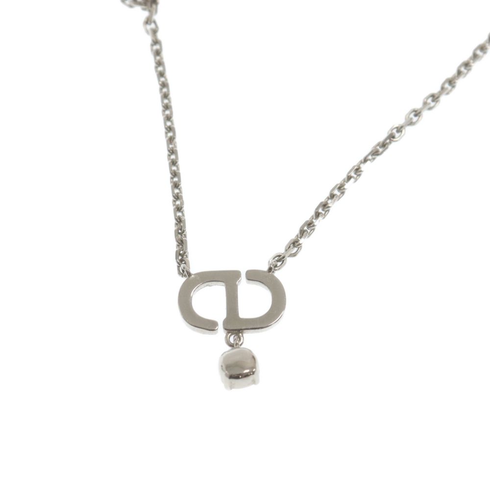 Petit CD ネックレス メタル & クリスタル Dior Petit CD ネックレス