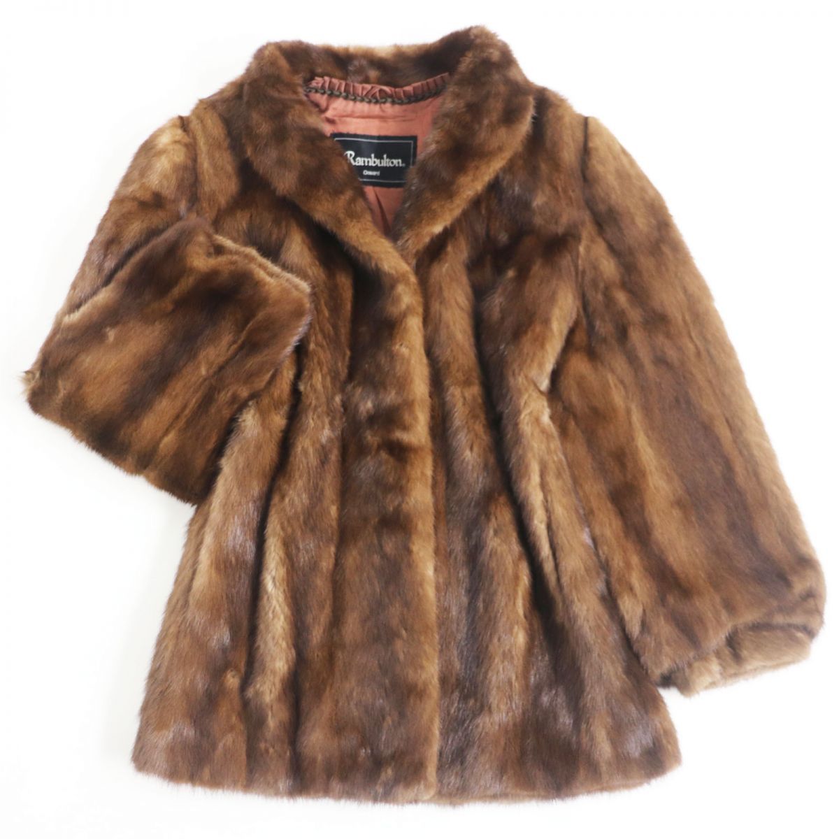 楽天市場】【中古】美品▽Rambulton(ONWARD) MINK ランブルトン(オンワード) ミンク 逆毛 本毛皮コート ダークブラウン L  毛質艶やか・柔らか◎ : 衣類＆ブランドリサイクル GREEN