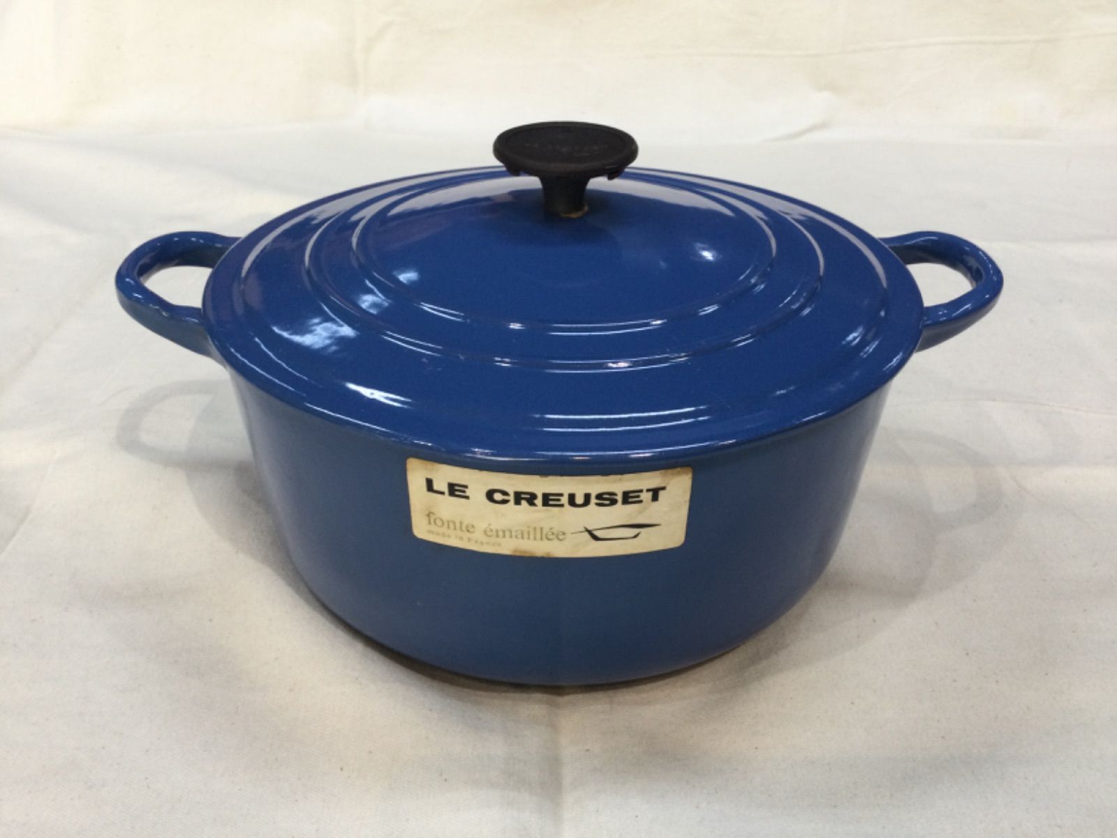 お463 LE CREUSET ル クルーゼ 両手鍋 22cm