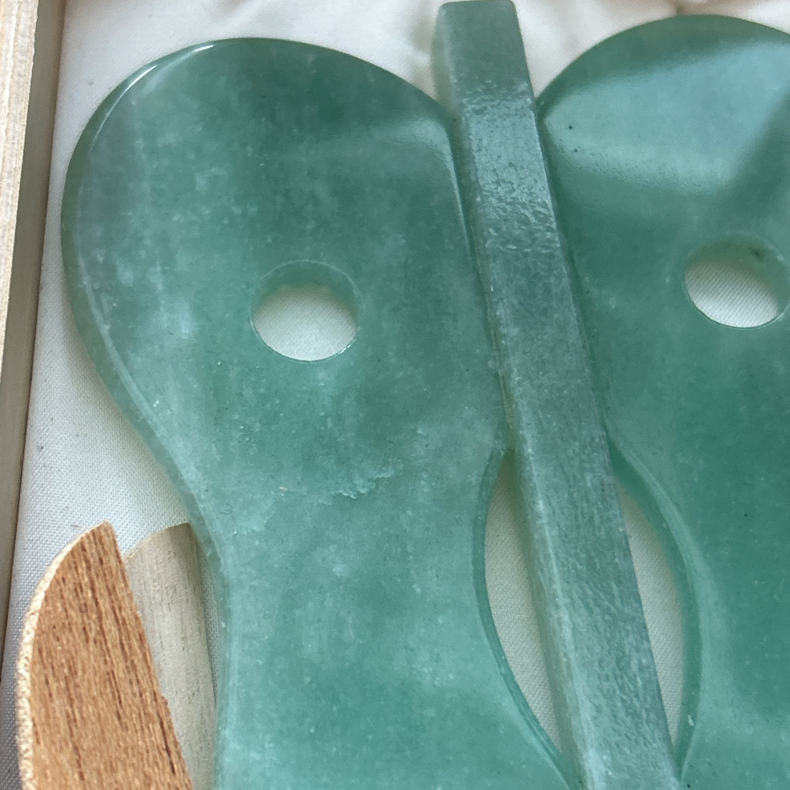 風林火山 幸貴 軍配 アベンチュリン 縁起物 天然石 置物 文鎮 箱付き 2