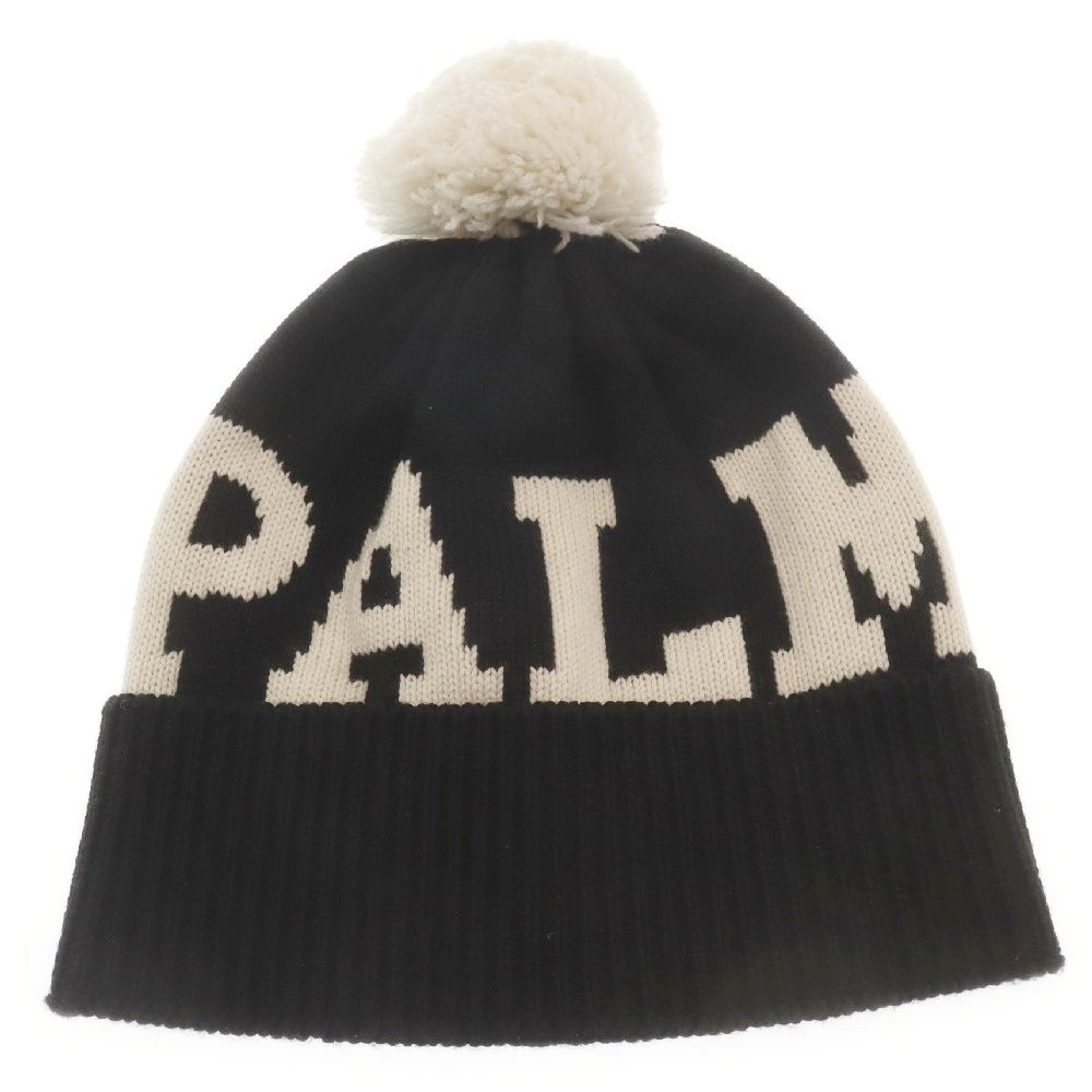 Palm Angels (パームエンジェルス) ロゴビーニー ニットキャップ