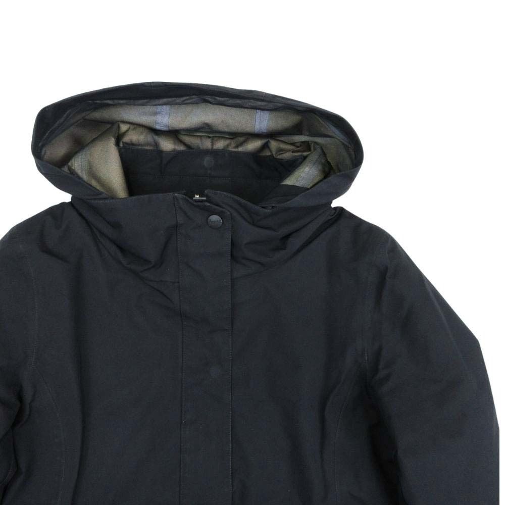 キルティングライナー フーデッドコート