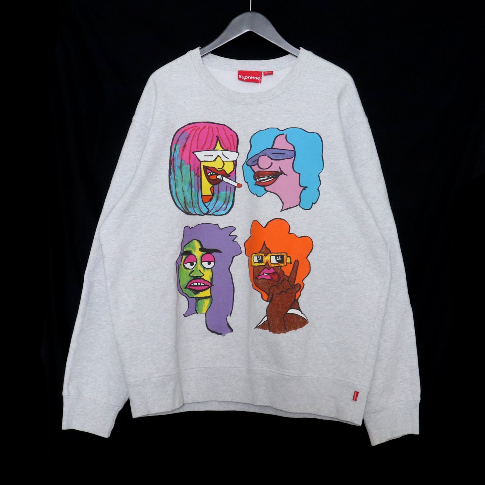 SUPREME 17AW Gonz Heads Crewneck XL - メルカリ
