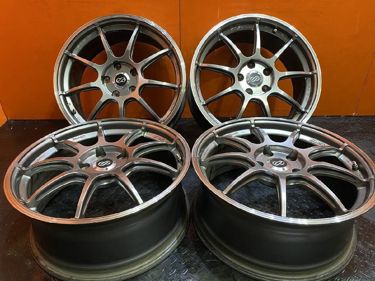 ENKEI エンケイ Racing RSM9 社外ホイール 18インチ 4本 7.5J5HPCD112+