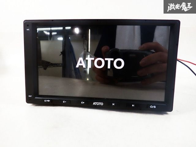 ATOTO A6 PF Androidカーナビ A6G2A7PF 中古 ATOTO A6 PF ダブルDINカーステレオ、ワイヤレスCarPlay