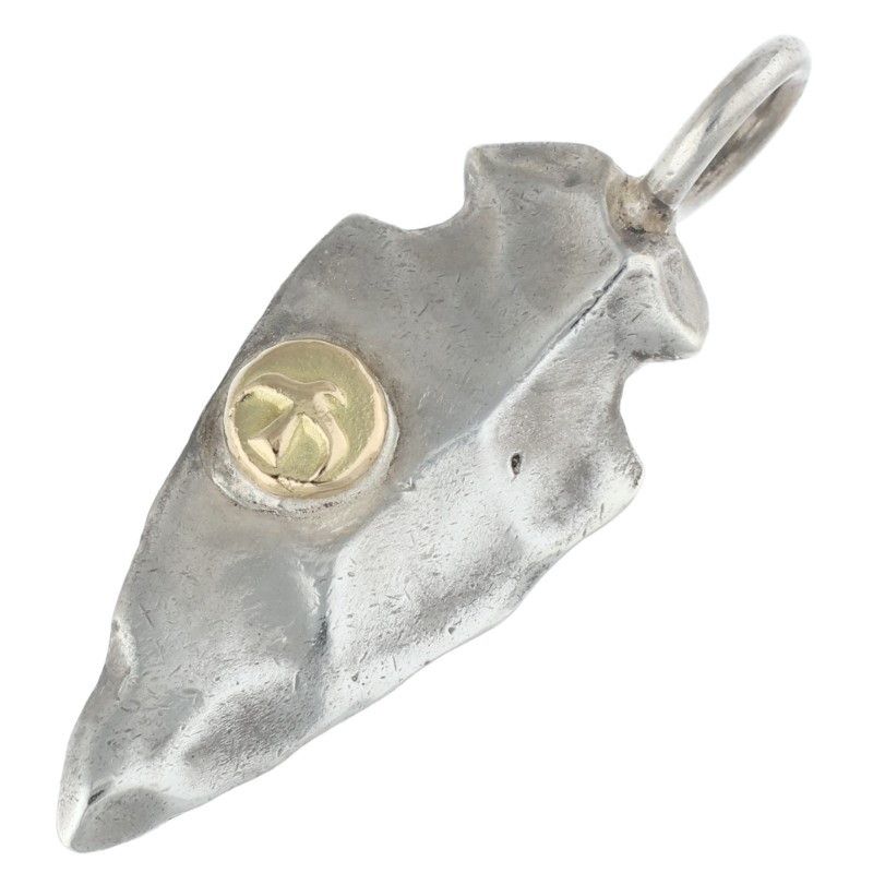 ゴローズ オールド金メタル付き矢じり 小 ネックレストップ メンズ 小