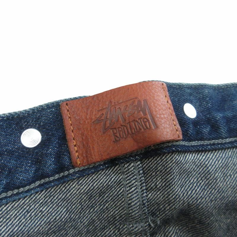 ステューシー STUSSY REDLINE シンチバック デニムパンツ ステューシー STUSSY REDLINE シンチバック デニムパンツ