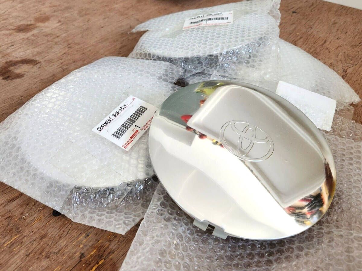 新品 米国トヨタ純正 80 スープラ ホイール センターキャップ クローム  