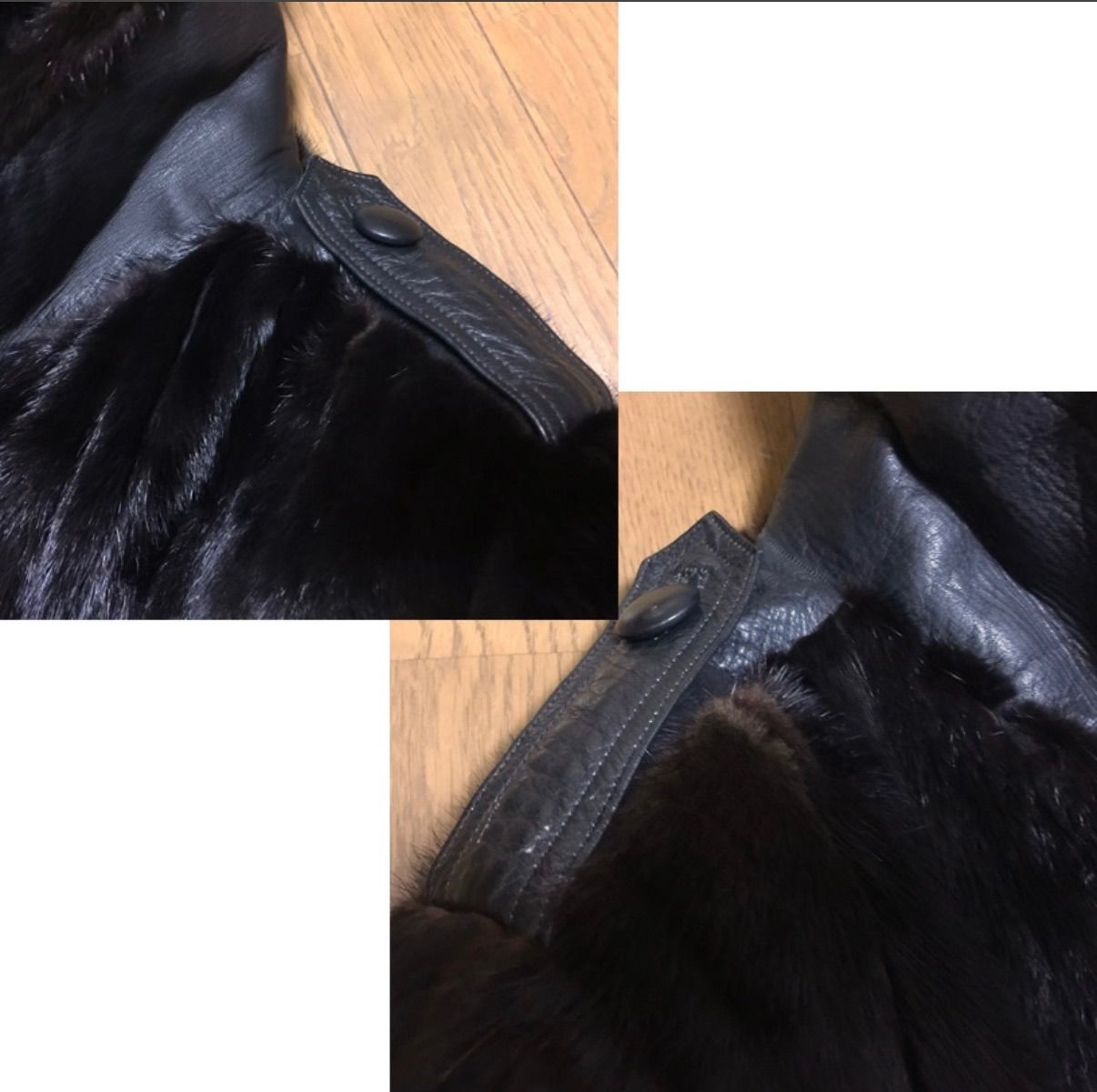 サガミンク チェスターコート