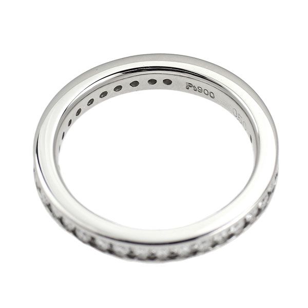 T*e様 pt900 0.50 ダイヤモンドリング Pt900 ダイヤモンド リング 0.50ct フルエタニティ - メルカリ