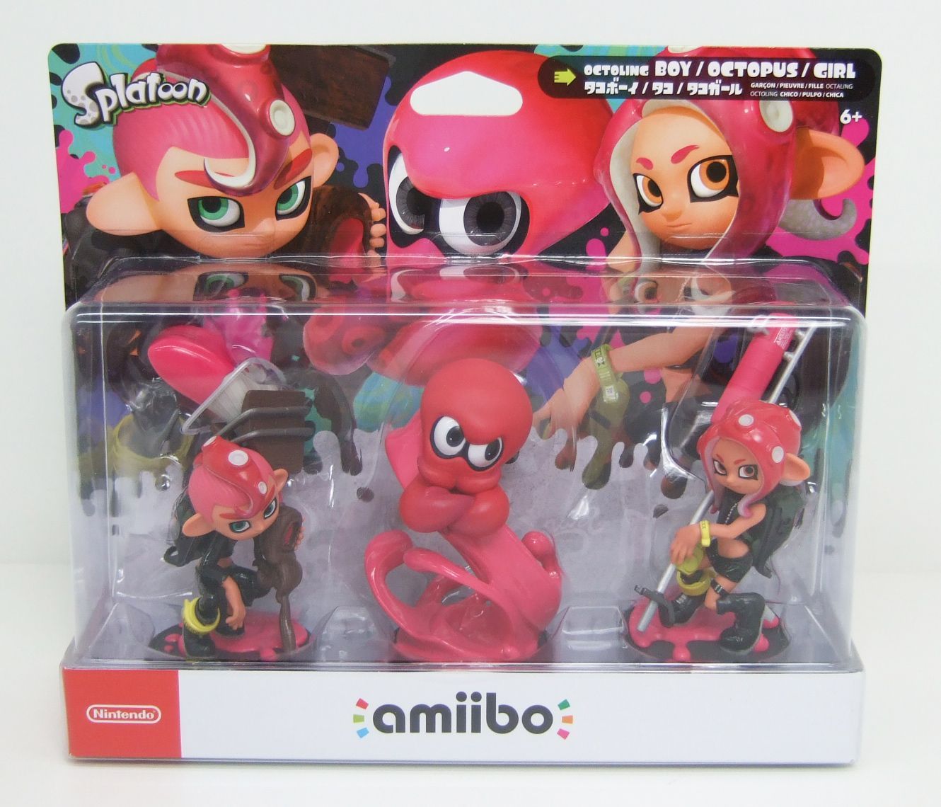 amiibo トリプルセット [タコガール/タコ/タコボーイ] スプラトゥーン 