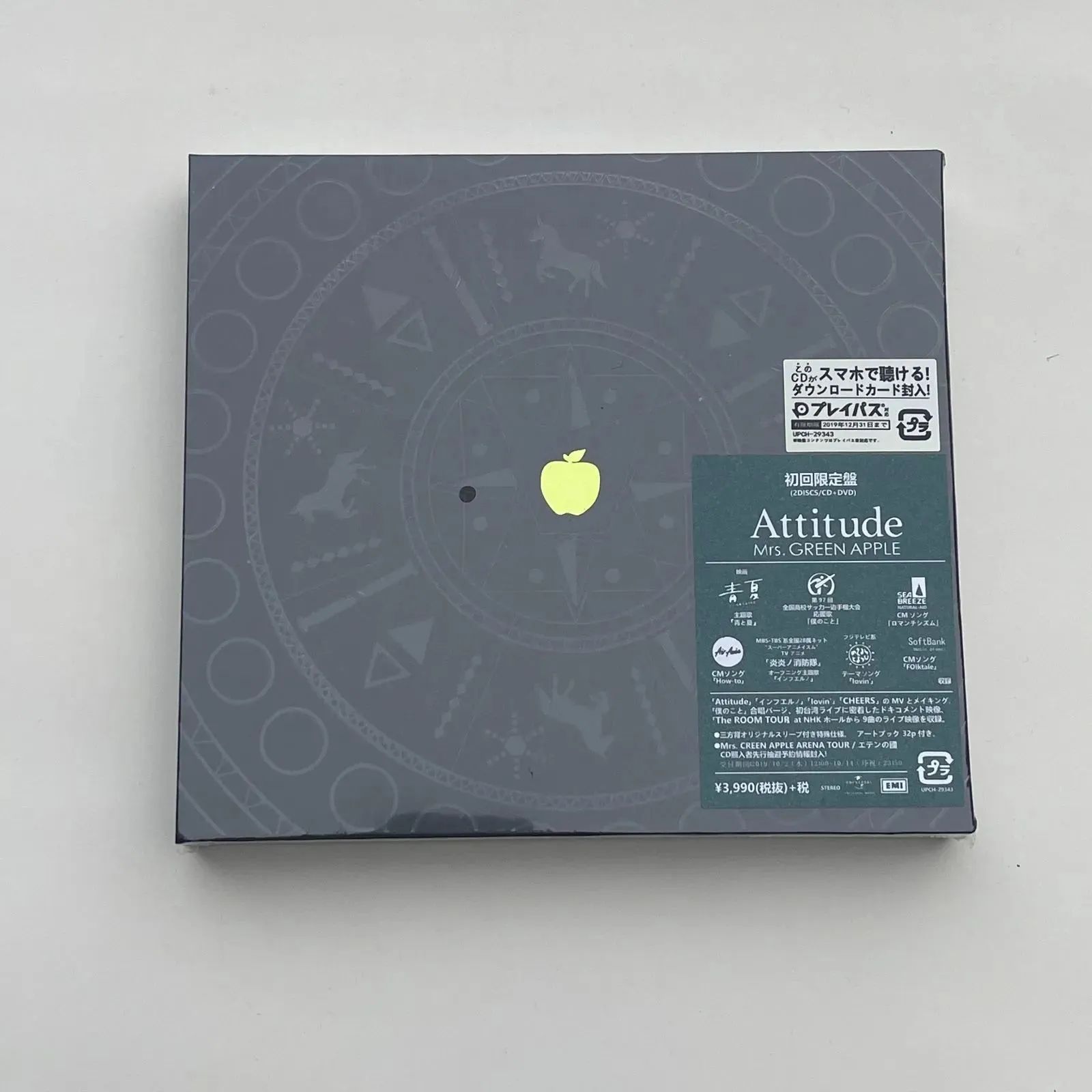 Mrs. GREEN APPLE attitude 初回限定盤 - メルカリ