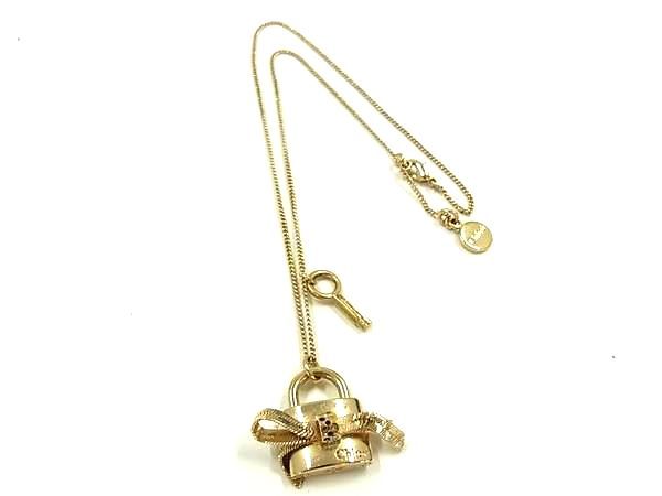 Chloe コード ネックレス ゴールドストーン Chloé Charmsネックレス の金色 CHC25SFO06CB79DC | Chloé JP