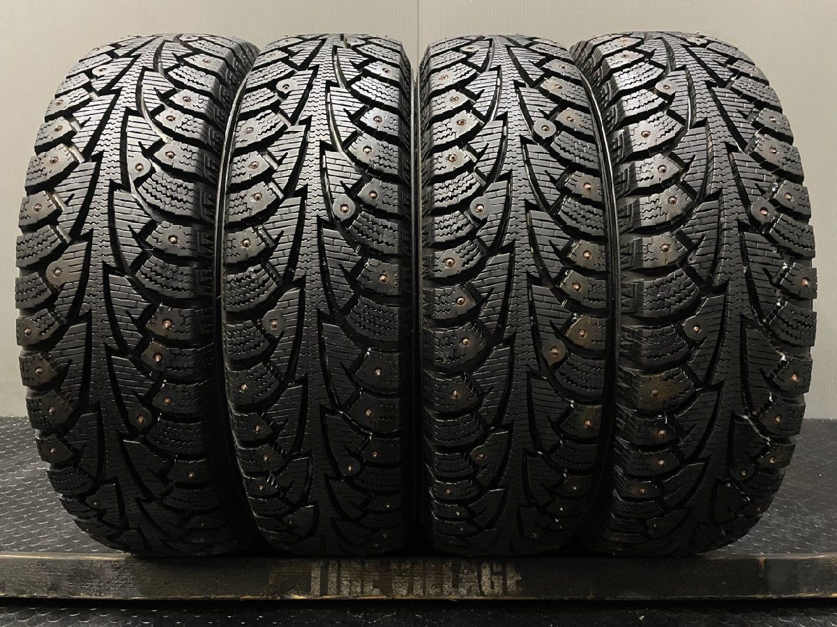 HANKOOK winter I Pike 155/70R13 13インチ スパイクタイヤ 4本 バリ溝