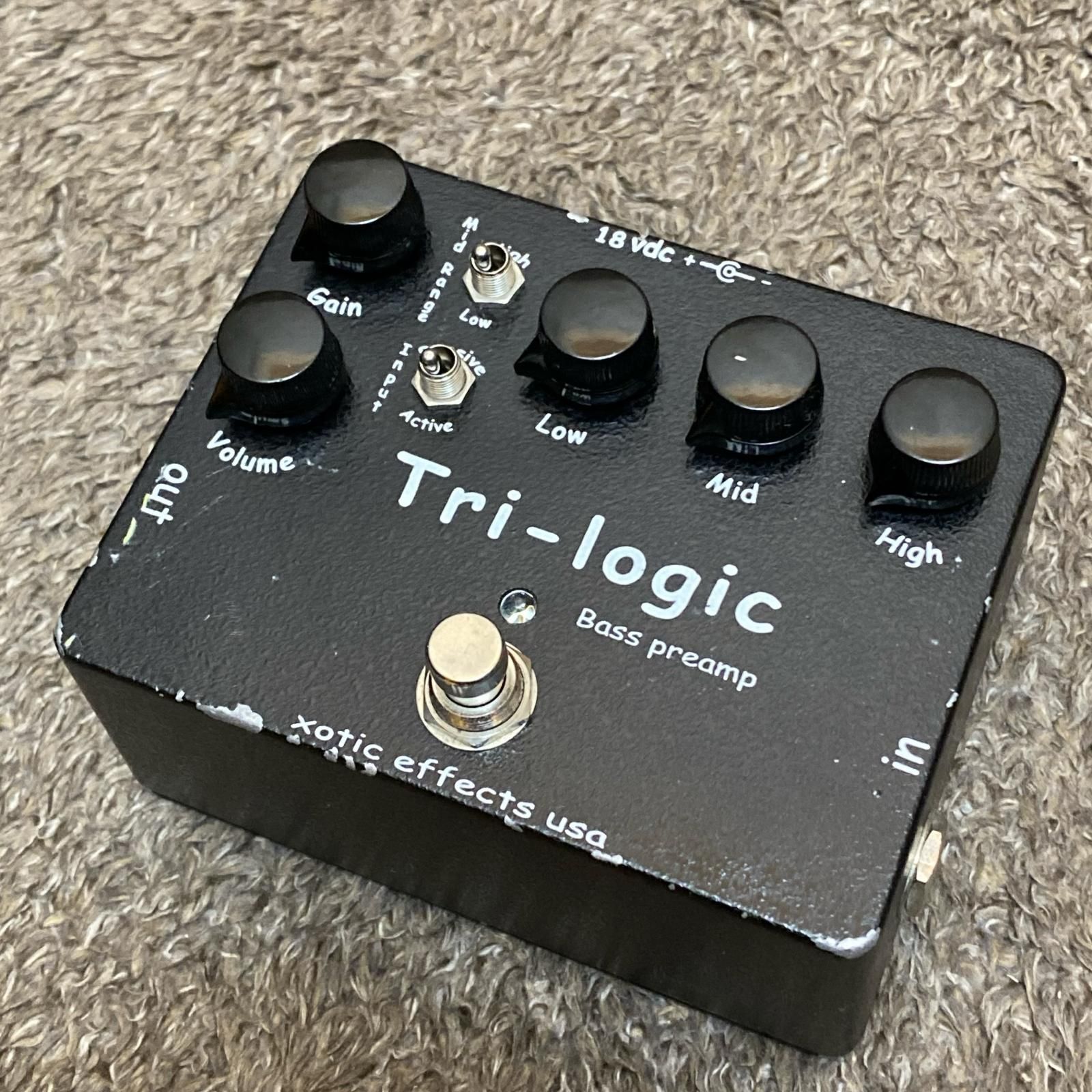 尾張小牧店 楽器 Xotic | エキゾチック エフェクター Tri-Logic Bass Preamp 472