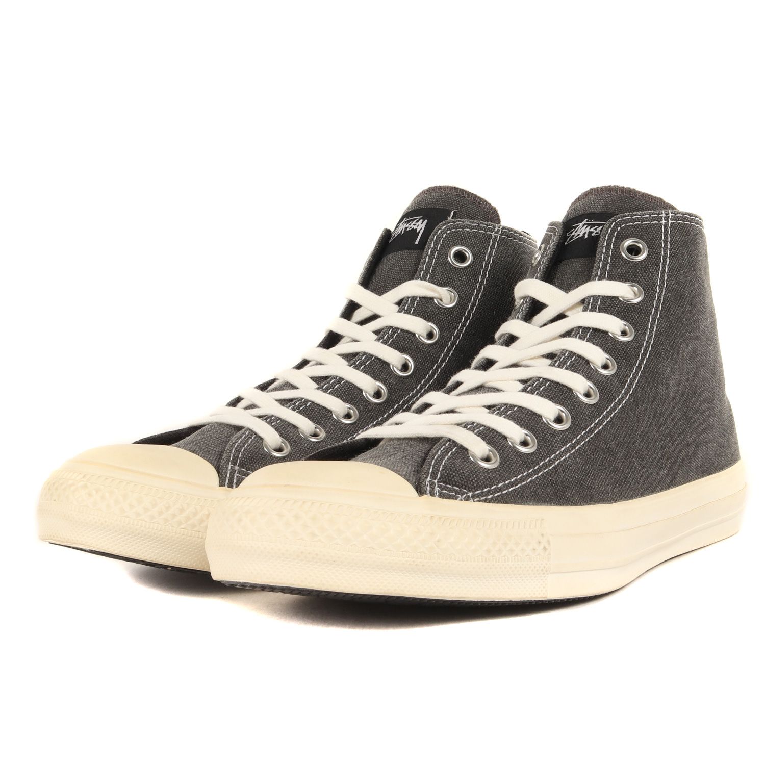 STUSSY ステューシー サイズ:27.0cm 17AW CONVERSE ALL STAR 100 HI / コンバース オールスター  ウォッシュド デニム ブラック 黒 US8.5 ハイカット スニーカー コラボ シューズ 靴【メンズ】 - メルカリ