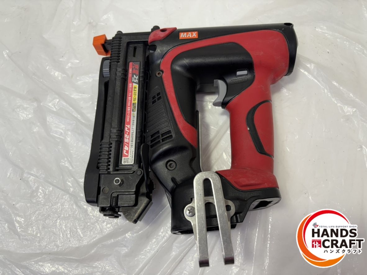 4J j充電式25mmタッカ