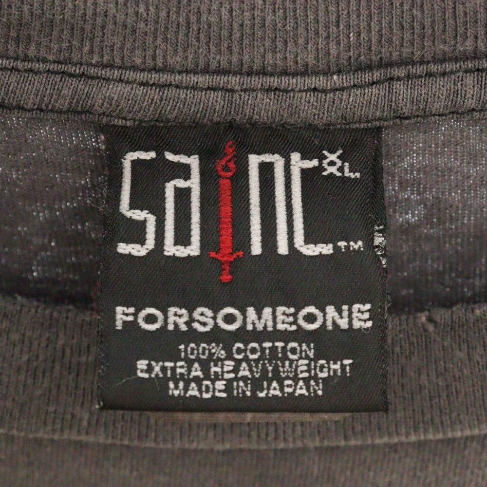 セントマイケル23AWSM-A23-0000-C09 ヴィンテージ加工GOD T SAINT