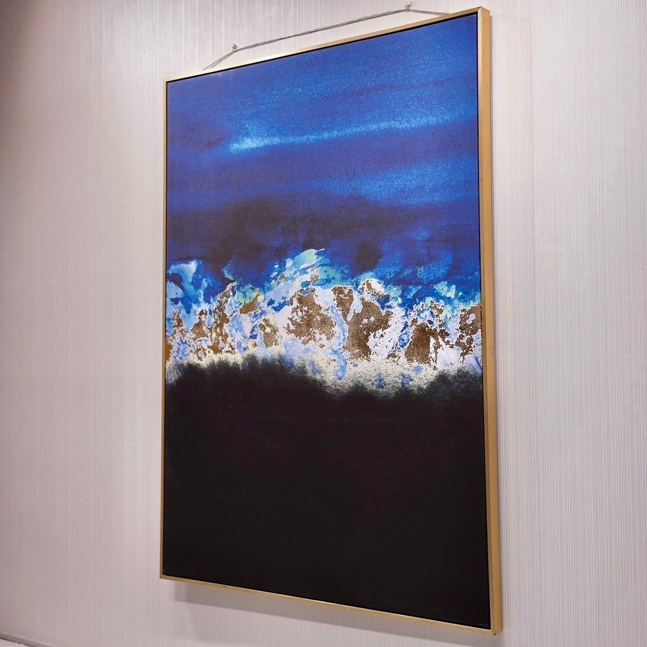 抽象画 プリントアート 壁掛け アート 大型 143×103 現代 美術 絵 モダン 北欧 絵画 モデルルーム 展示品 A