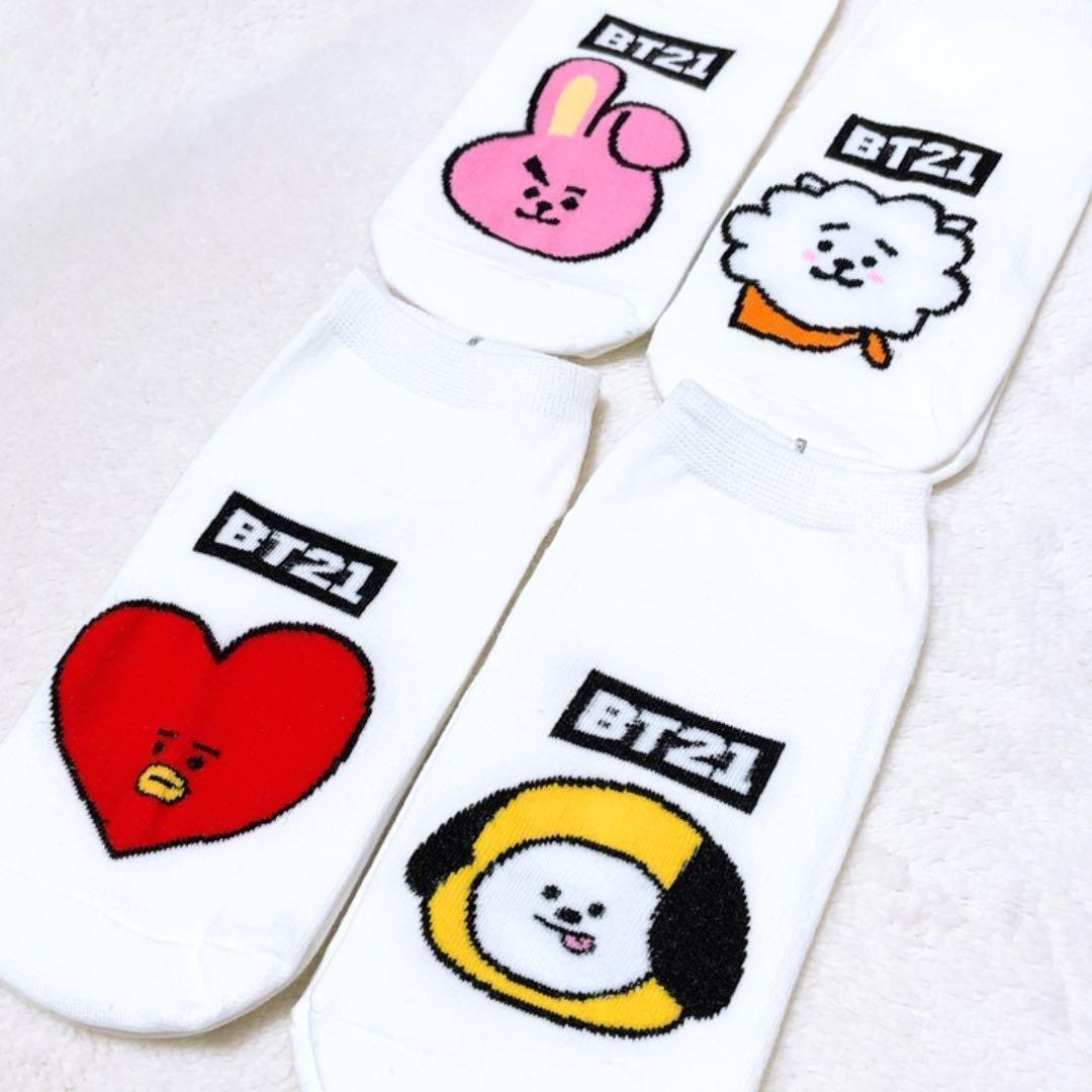 BTS 靴下 BT21 ソックス ジミン グッズ チミー - ソックス