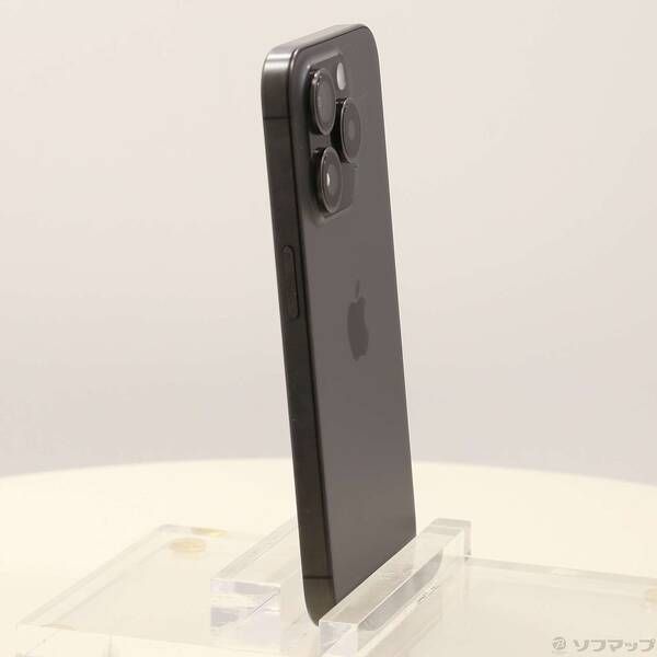 中古品〕 iPhone15 Pro 1TB ブラックチタニウム MTUQ3J／A SIMフリー
