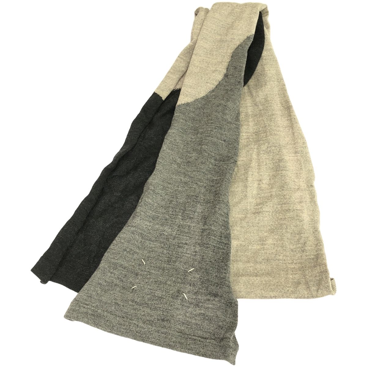 Maison Margiela10 メゾン マルジェラ 13AW ウールニットストール S30TE0090 ミックス