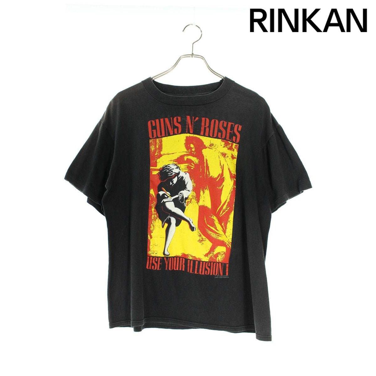 ヴィンテージ  GUNS N' ROSES/ガンズ・アンド・ローゼズ USE YOUR ILLUSIONプリントTシャツ メンズ L