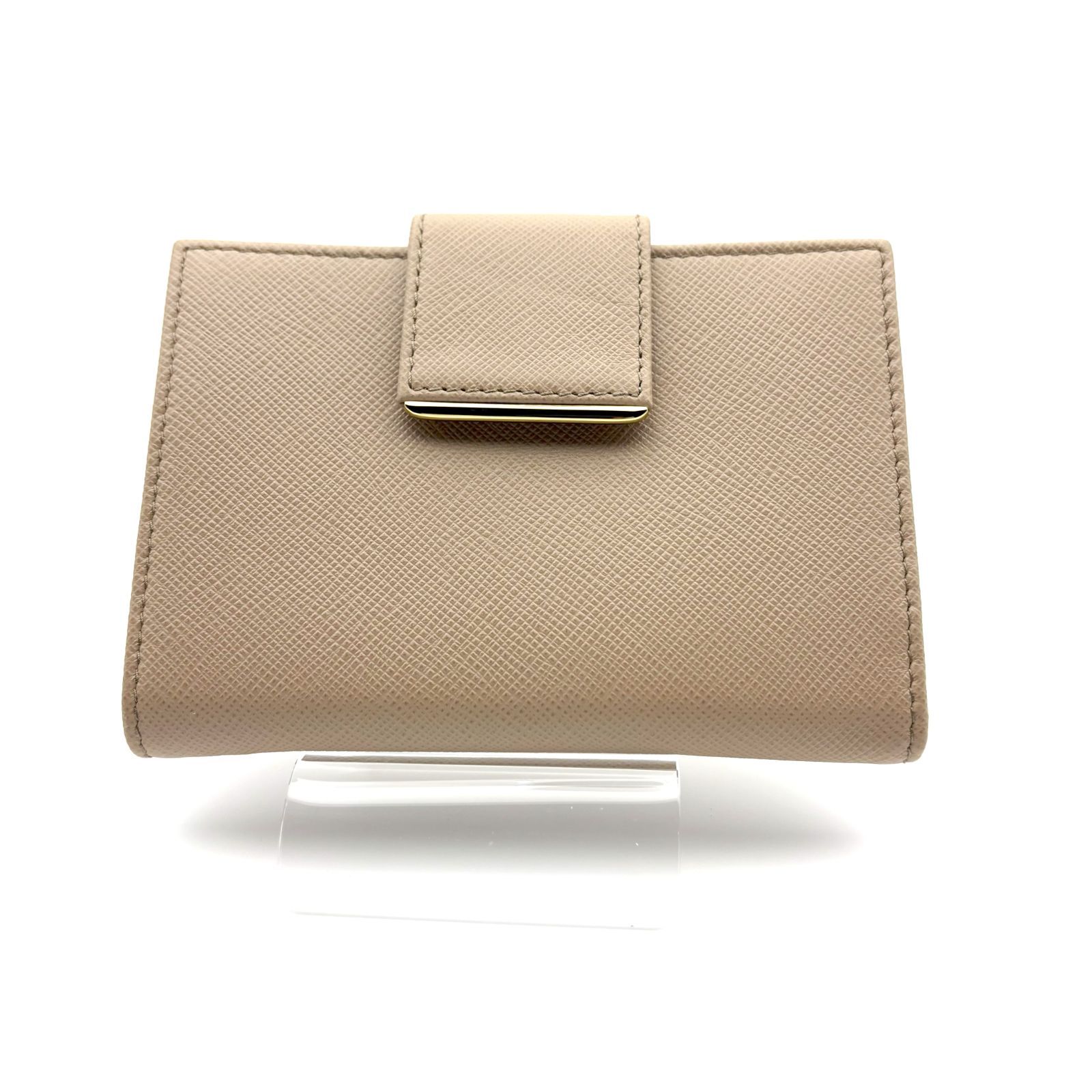 PRADA プラダ サフィアーノメタルコンパクトウォレット PRADA プラダ