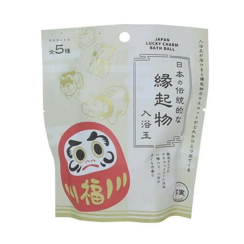SALE，定番人気 【新品・5営業日で発送】ノルコーポレーション 【入浴剤】写実 日本の伝統的な縁起物入浴玉 バスボール ケース販売 JAPAN LUCKY CHARM BATH BALL (OB-FUK-1-1)【入数:24】 入浴剤・バスソルト