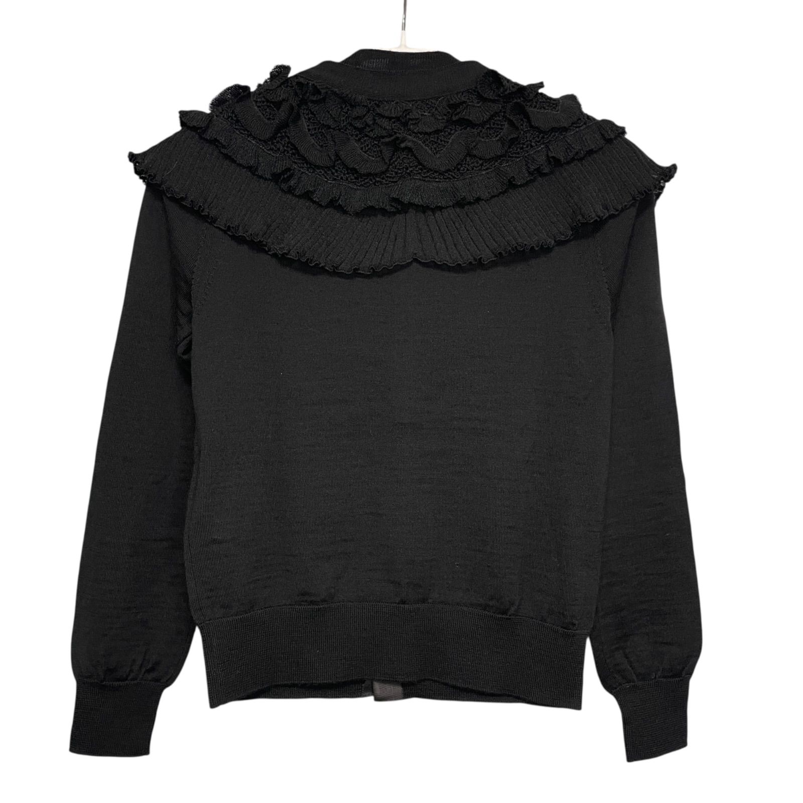 定価74800円 2025SS COMME des GARCONS 付け襟カーディガン RO-N513 