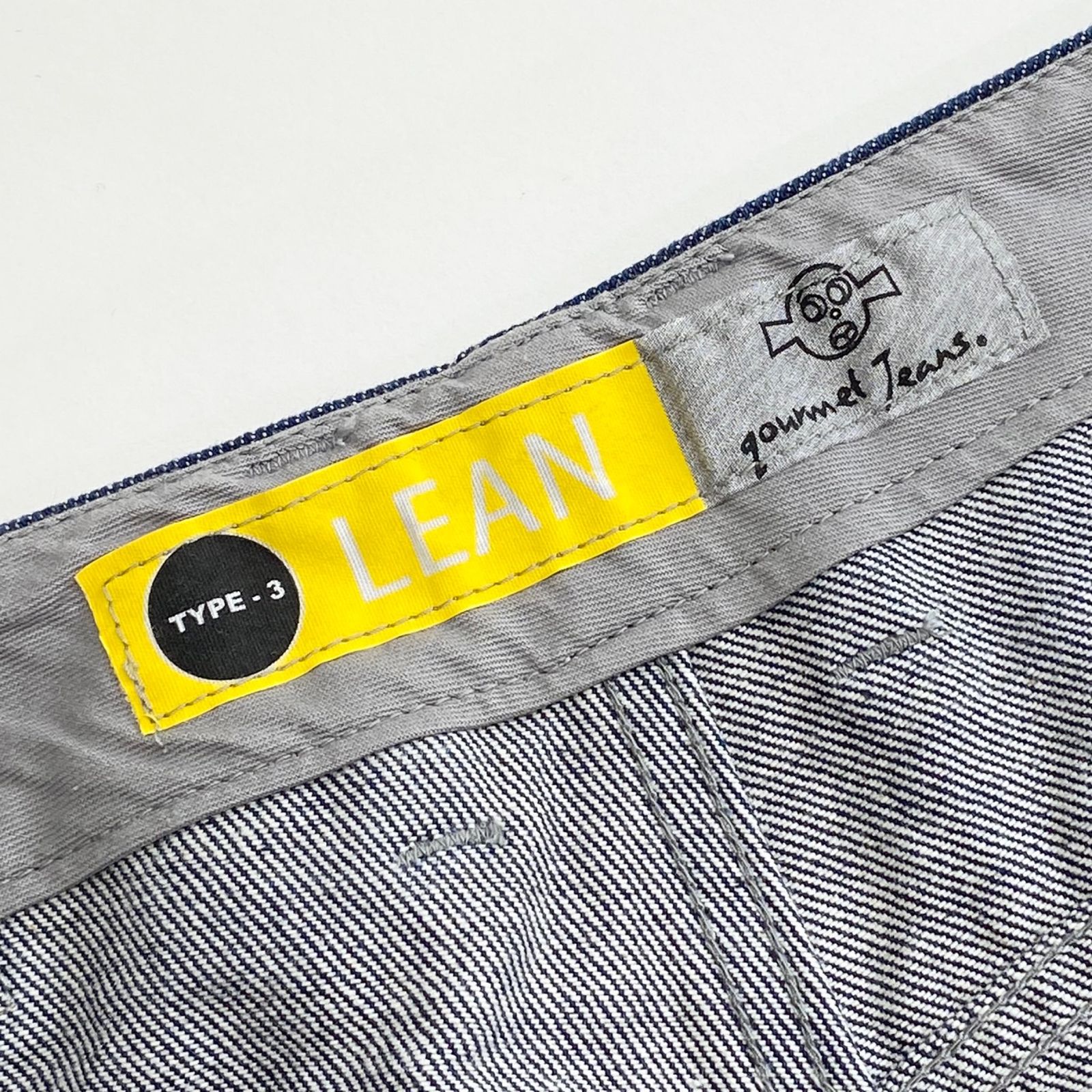 72k11《美品》gourmet jeans グルメジーンズ TYPE-3 Lean